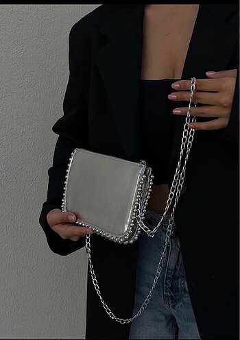Zara Zincirli zara model çanta
