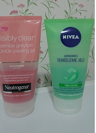 Nivea ve neutrogena peeling