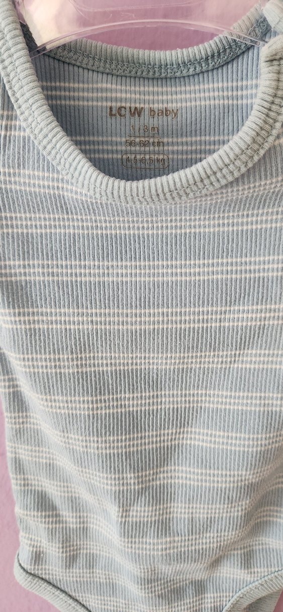 Bebek Erkek Kısa Kollu Beyaz Body - Görsel 4