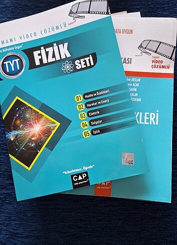 ÇAP tyt fizik 5'li set 