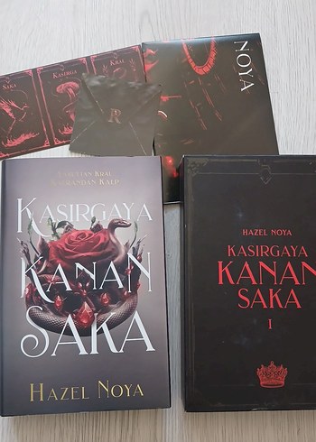 Kasırgaya Kanan Saka - Hazel Noya Roman Seti