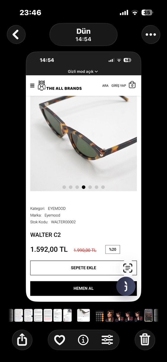 Eye Mood güneş gözlüğü - Görsel 4