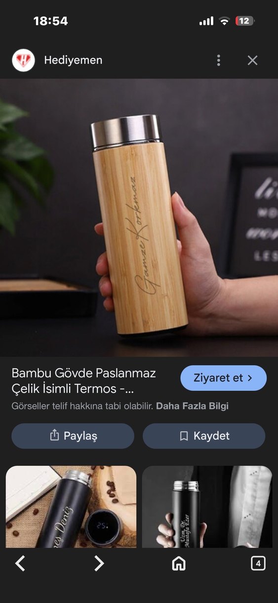 Mikel Çelik Termos - Görsel 5