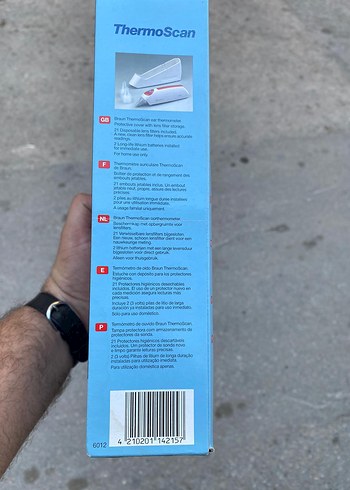 BRAUN Ateş ölçer - Görsel 3