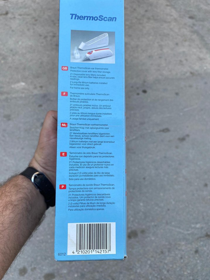 BRAUN Ateş ölçer - Görsel 3