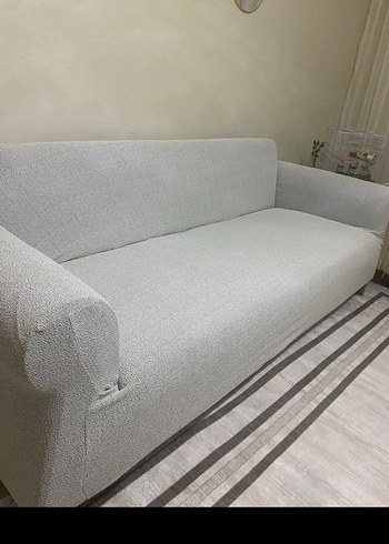 Gri Modern Klasik Koltuk Kılıfı - Görsel 5