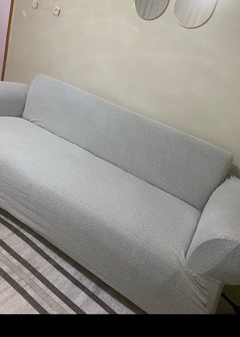 Gri Modern Klasik Koltuk Kılıfı - Görsel 4