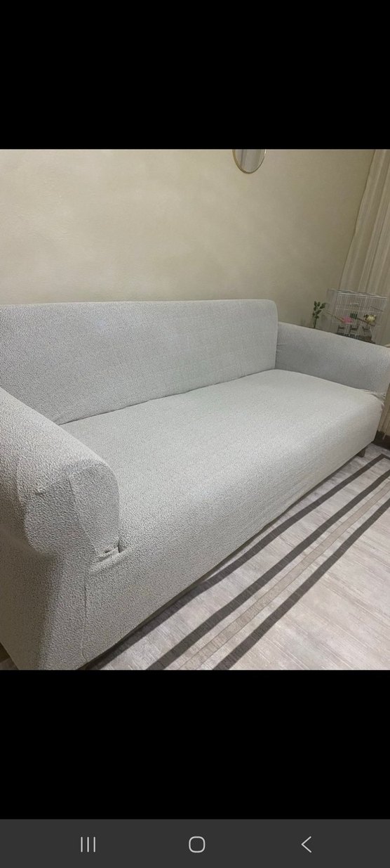 Gri Modern Klasik Koltuk Kılıfı - Görsel 5