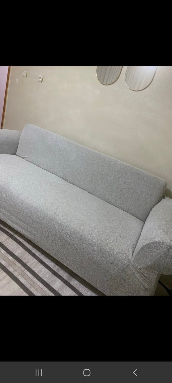 Gri Modern Klasik Koltuk Kılıfı - Görsel 4