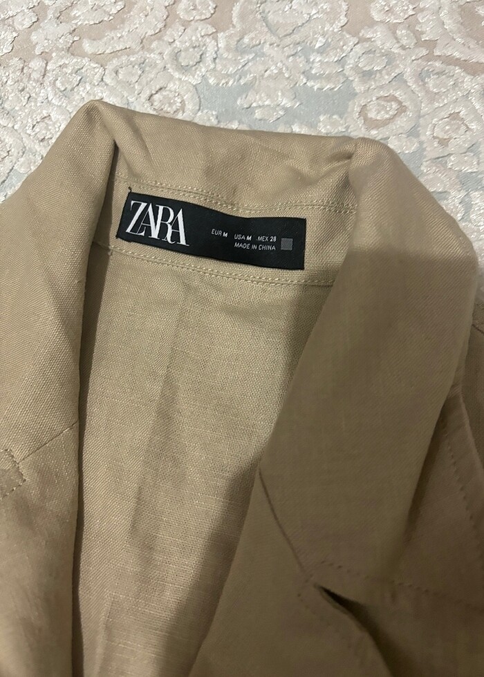 Zara keten kemerli yelek - Görsel 3