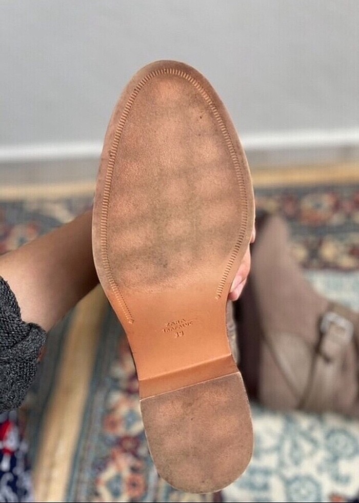 ZARA SÜET KADIN ÇİZME - Görsel 3