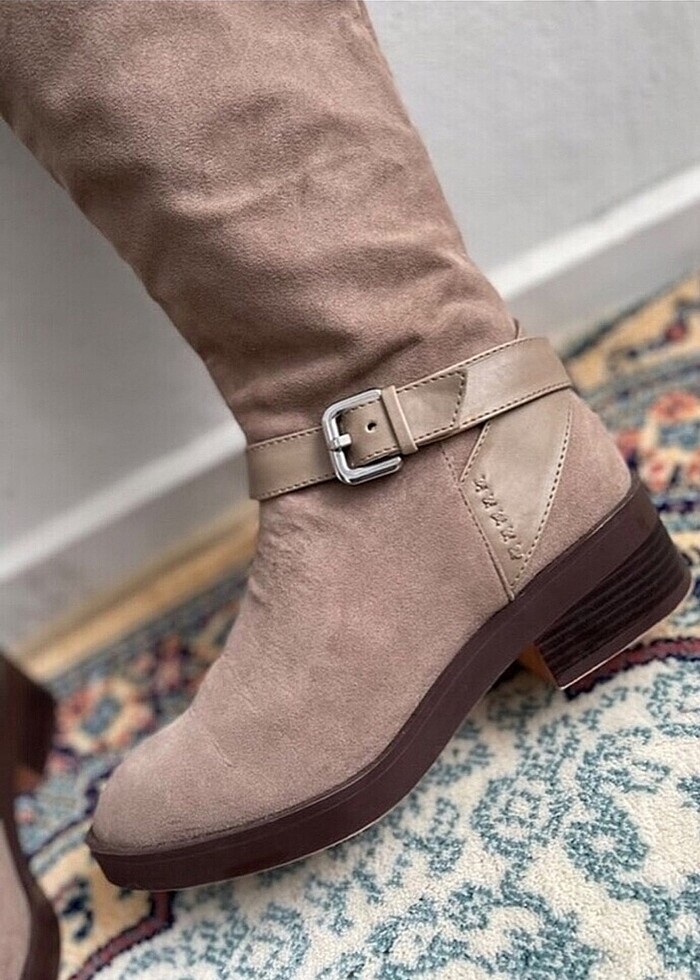 ZARA SÜET KADIN ÇİZME - Görsel 5