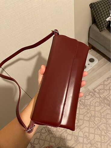  Beden Bordo Mini Çanta
