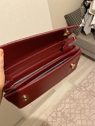  Beden bordo Renk Bordo Mini Çanta