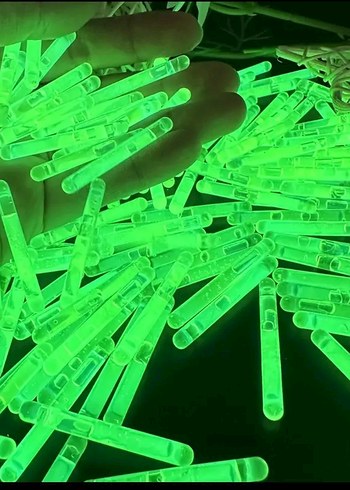  Beden Renk Glow stick, fosforlu, Parlak Balıkçılık Çubukları