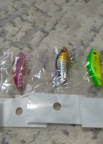  Sahte balık, rapala, 5 adet