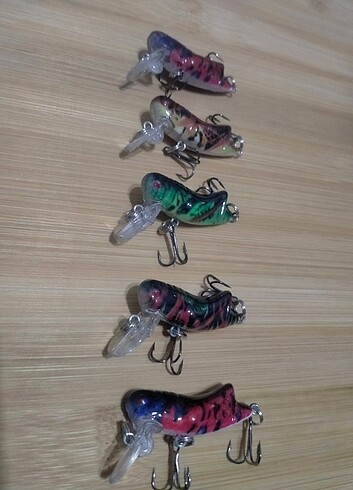 Sahte balık, rapala 5 adet