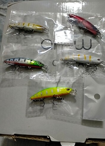 Beden Sahte balık rapala 5 adet