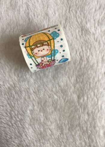 Pastel Renkli Mini Washi Bant Kutusu - Görsel 2