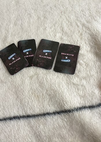 Black pink (k-pop) oreo set Jisso hasarlı - Görsel 3