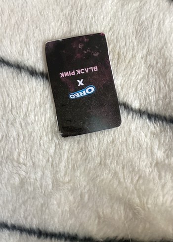 Black pink (k-pop) oreo set Jisso hasarlı - Görsel 5