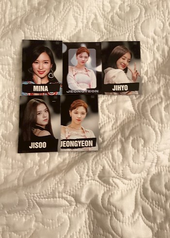 Kpop collectibles foto kart