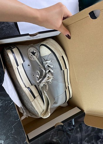 36 Beden gri Renk Converse chuck 70 plus