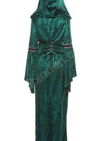 l Beden Ortaçağ Gotik Kadın Kostüm (Adet Fiyatıdır)