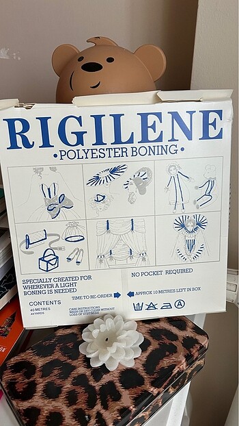 Polyester dikiş boning