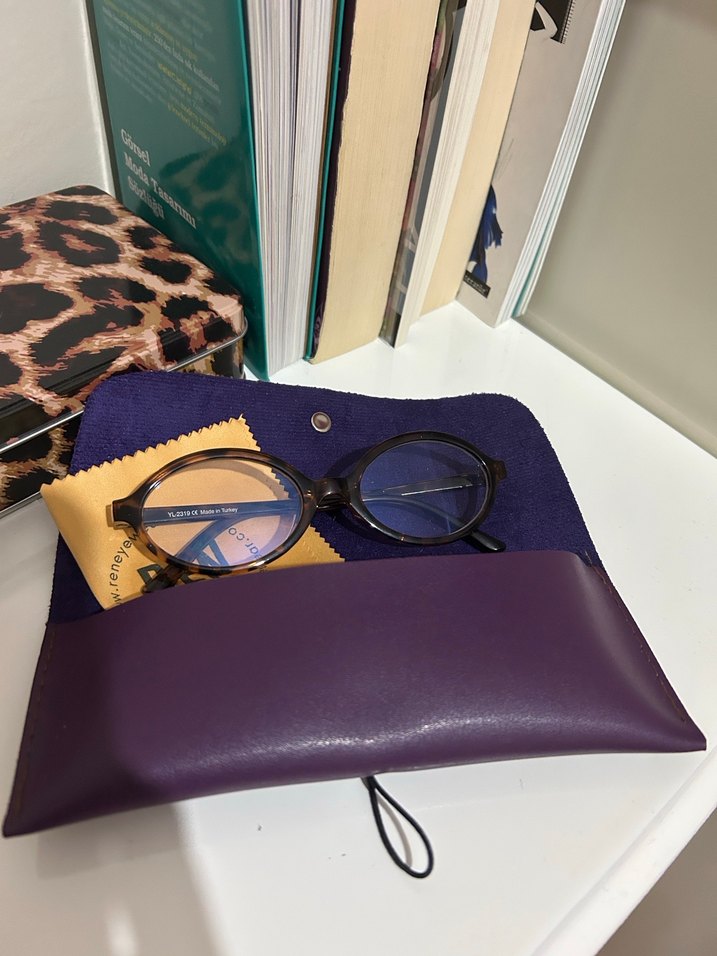 Leopar desenli oval çerçeve - Görsel 3