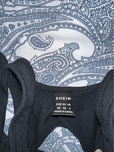 xs Beden siyah Renk siyah shein crop icon