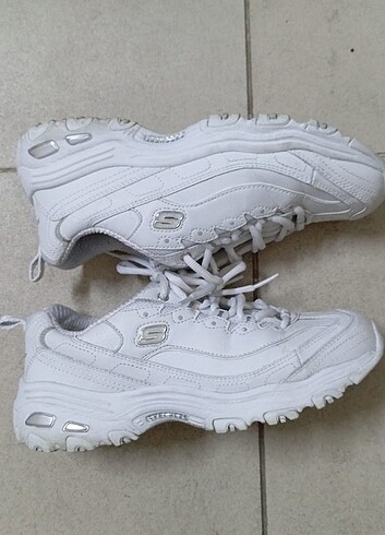 36,5 Beden beyaz Renk SKECHERS DLİTES ORİJİNAL