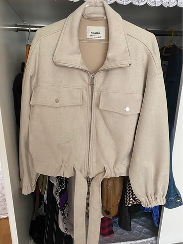 Pull and bear süet ceket