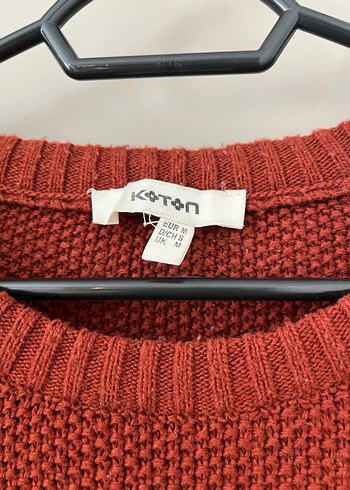 Kiremit  Örgü erkek Sweatshirt - Görsel 3