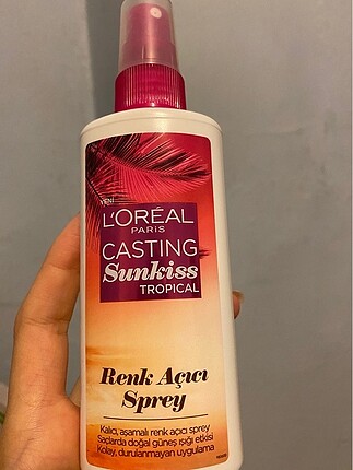 Loreal Paris sunkiss saç açıcı sprey
