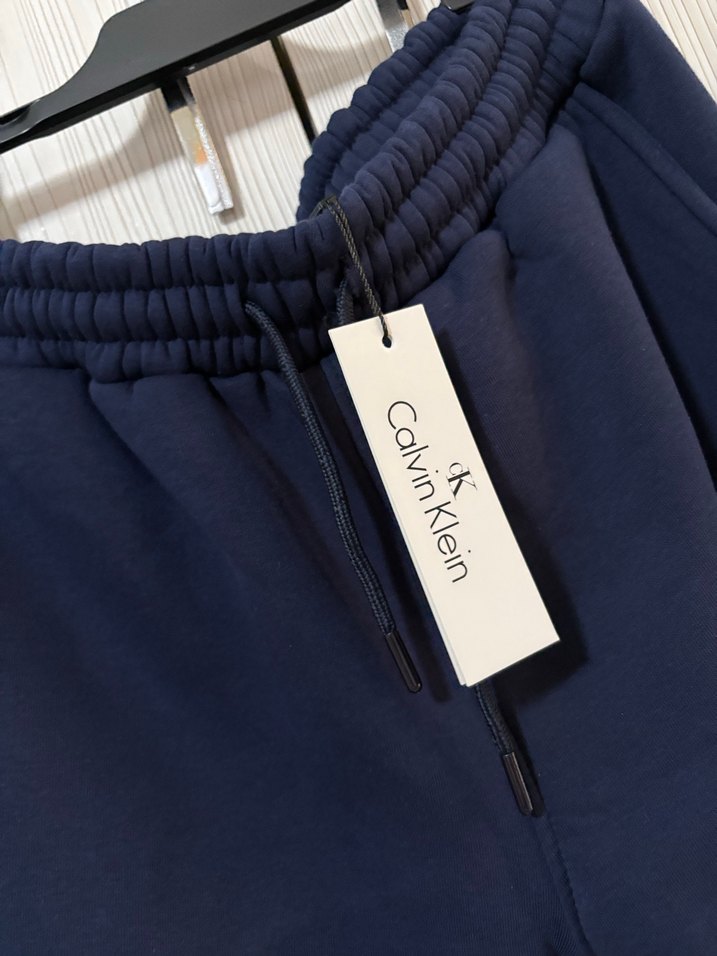 Calvin Klein Lacivert Kısa Eşofman Altı - Görsel 2