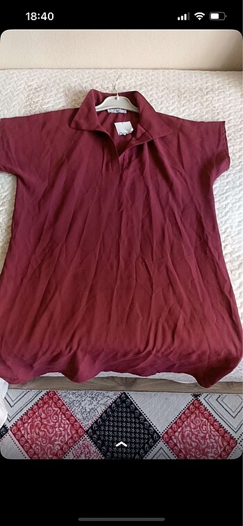 Bordo kısa elbise