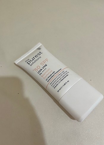 The Purest SPF 50+ Güneş Koruyucu Krem