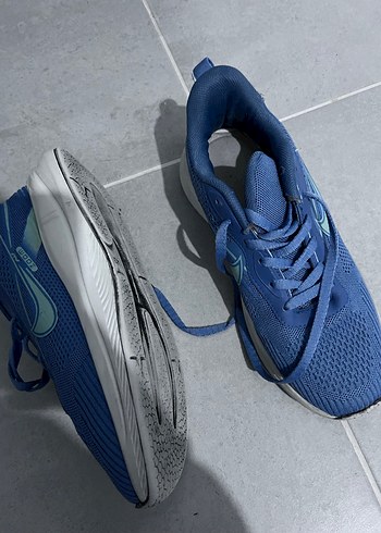 Erkek Mavi Bağcıklı Spor Ayakkabı - Görsel 3