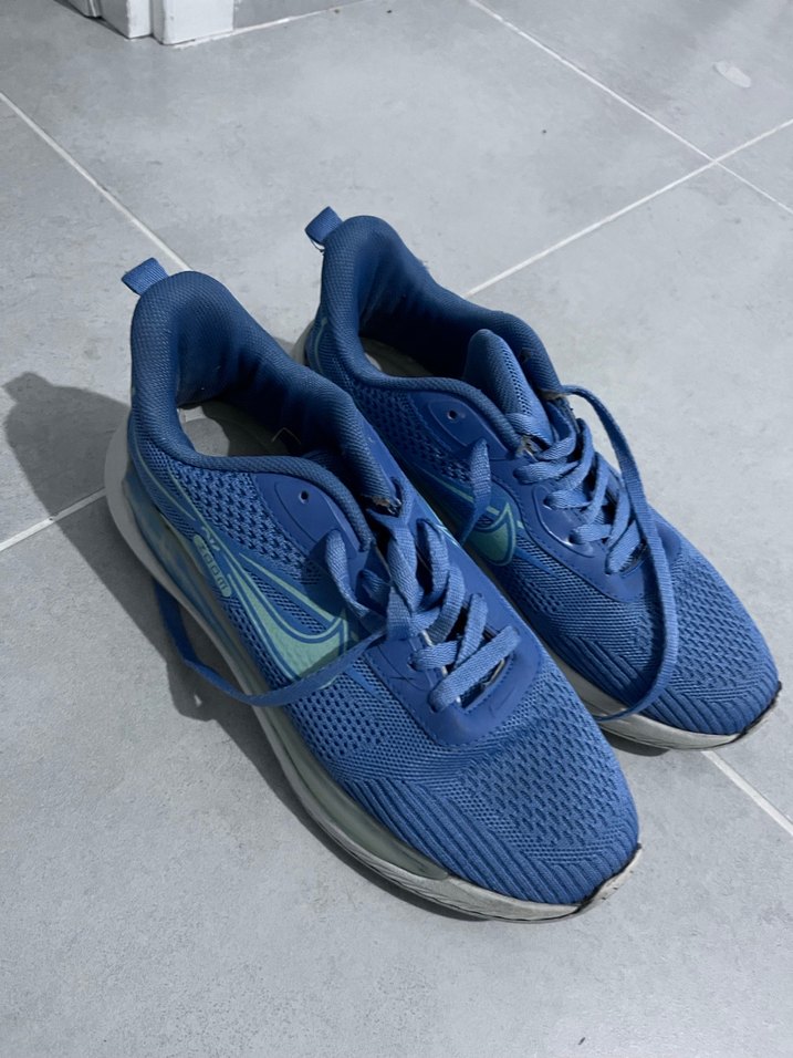 Erkek Mavi Bağcıklı Spor Ayakkabı - Görsel 2