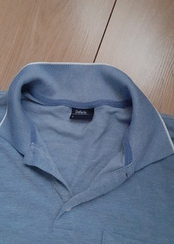 Açık Mavi Erkek Polo Tişört L Beden - Görsel 2