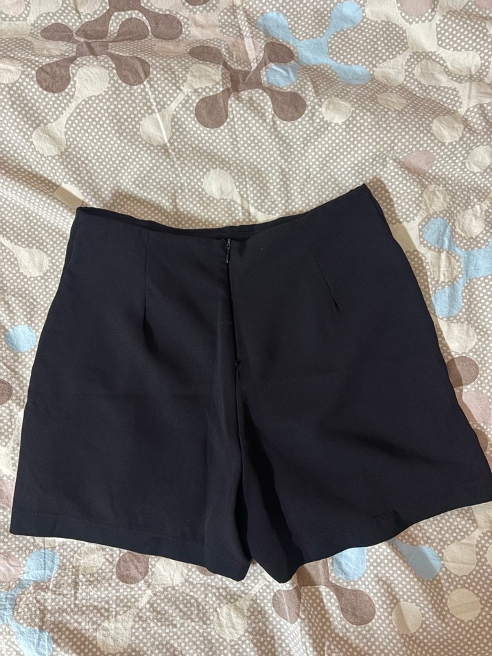 Siyah Mini Şort etek - Görsel 2