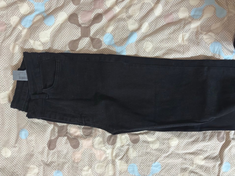 Siyah flare jean - Görsel 5