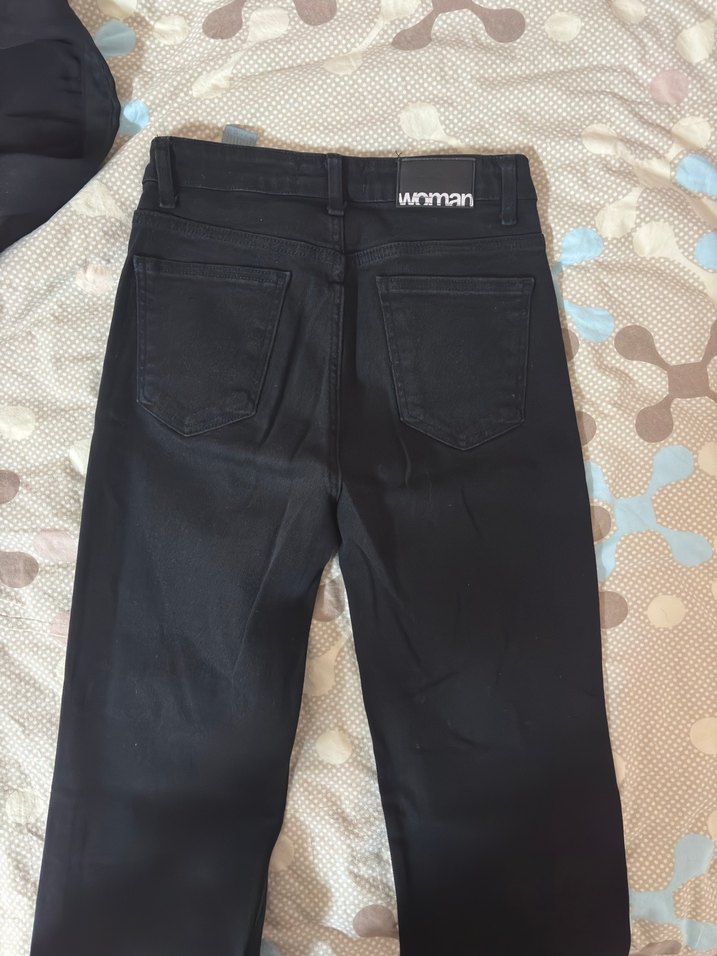 Siyah flare jean - Görsel 3