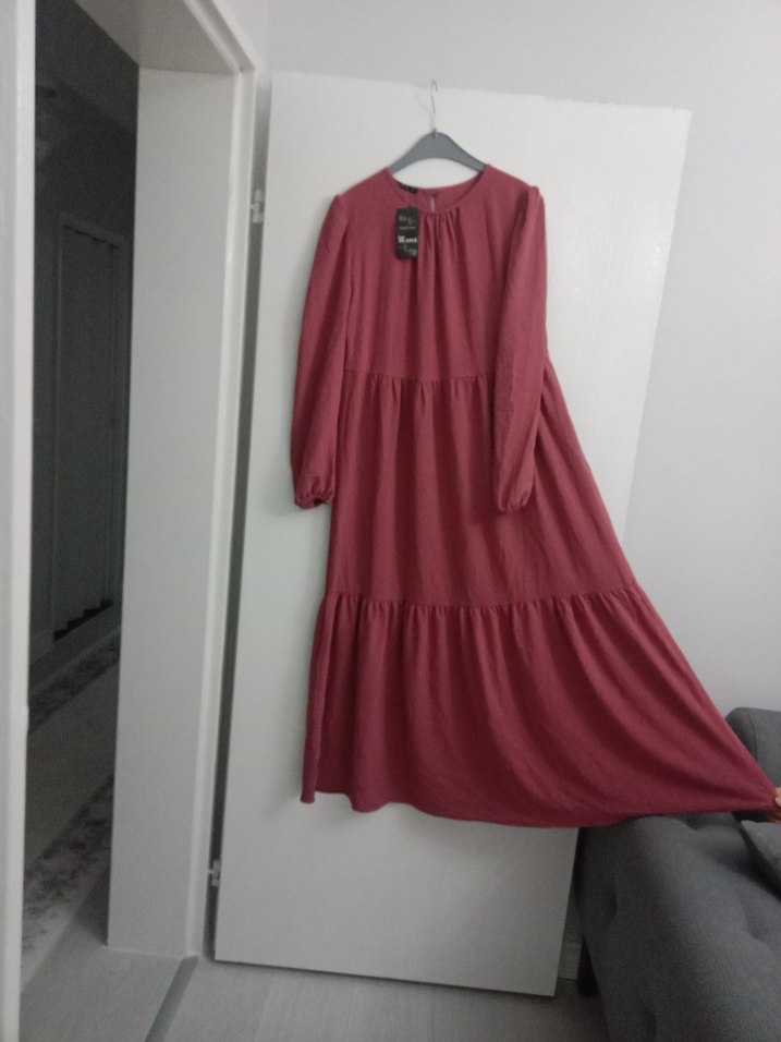 bayan elbise  L beden - Görsel 3