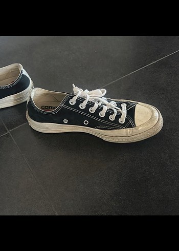 Comme des Garçons Play Converse Chuck Taylor Siyah - Görsel 4