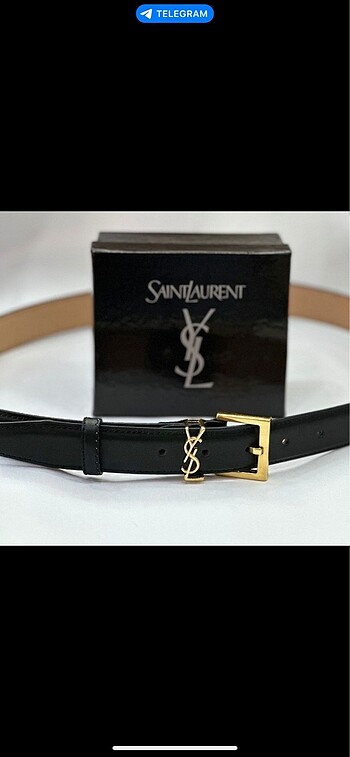 SAINT LAURENT DERİ KEMER
