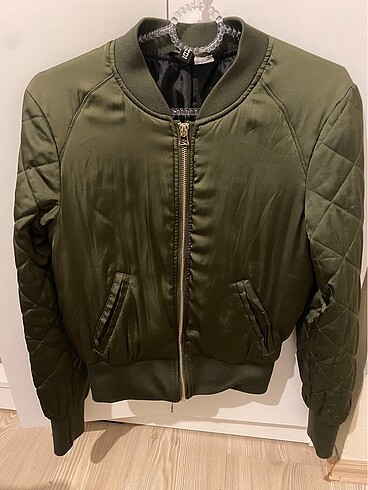 H&M Haki bomber ceket