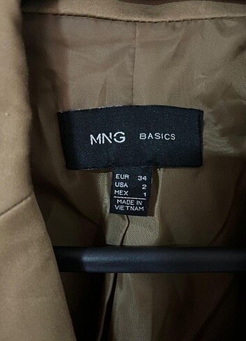 34 Beden Mango ceket