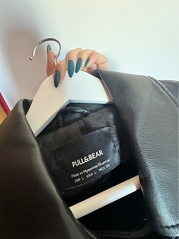 l Beden pull and bear deri ceker